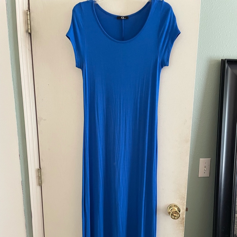 Blue maxi dress